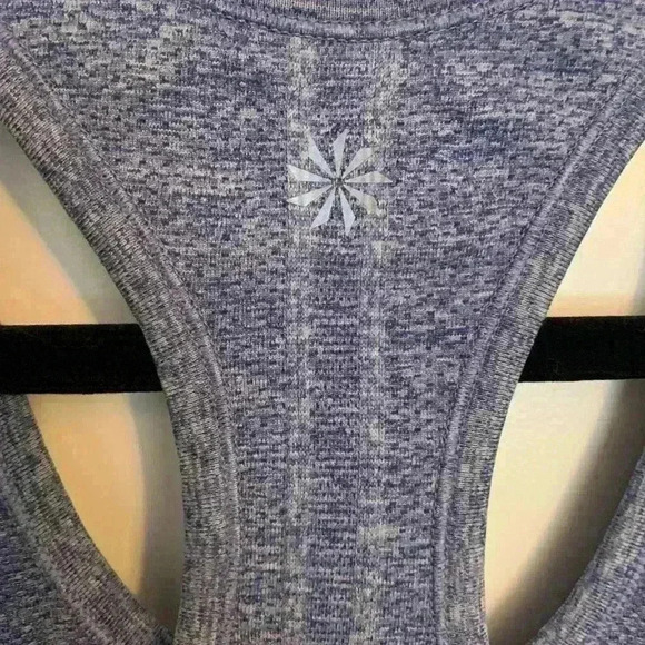 Athleta Fastest Track Racerback Tank Top, Women’s Small, Heathered Blue/Purple - Picture 7 of 7